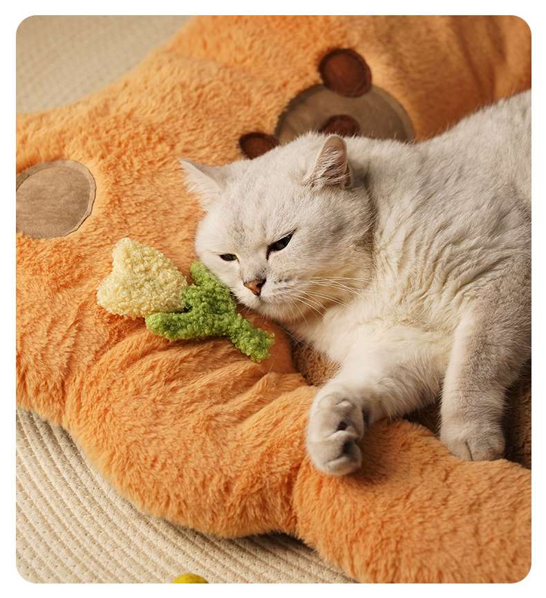 ペットマット 猫用 ふかふか夢ごこちマット