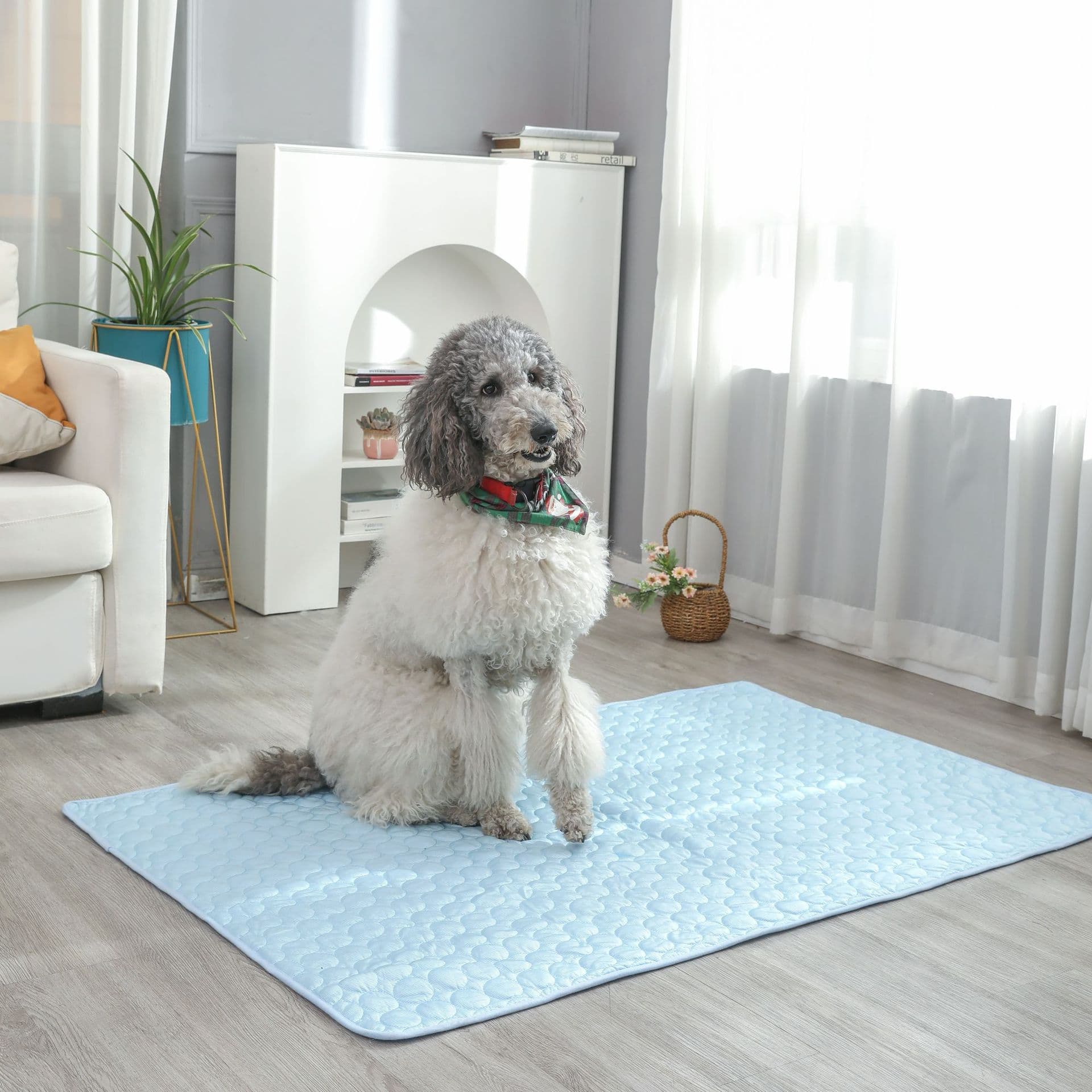 ペットマット 犬用 ひんやり冷感ラグマット