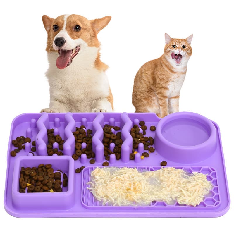 ペットマット 犬猫兼用 ワンにゃんぐるめ食事マット