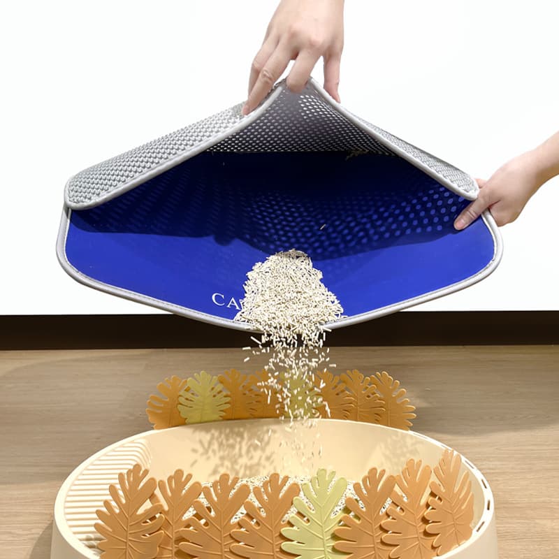 ペットマット 猫用 快適砂取りマット