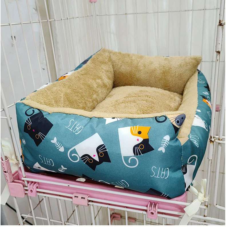 ペットマット 猫用 ふかふか取り外し可能マット