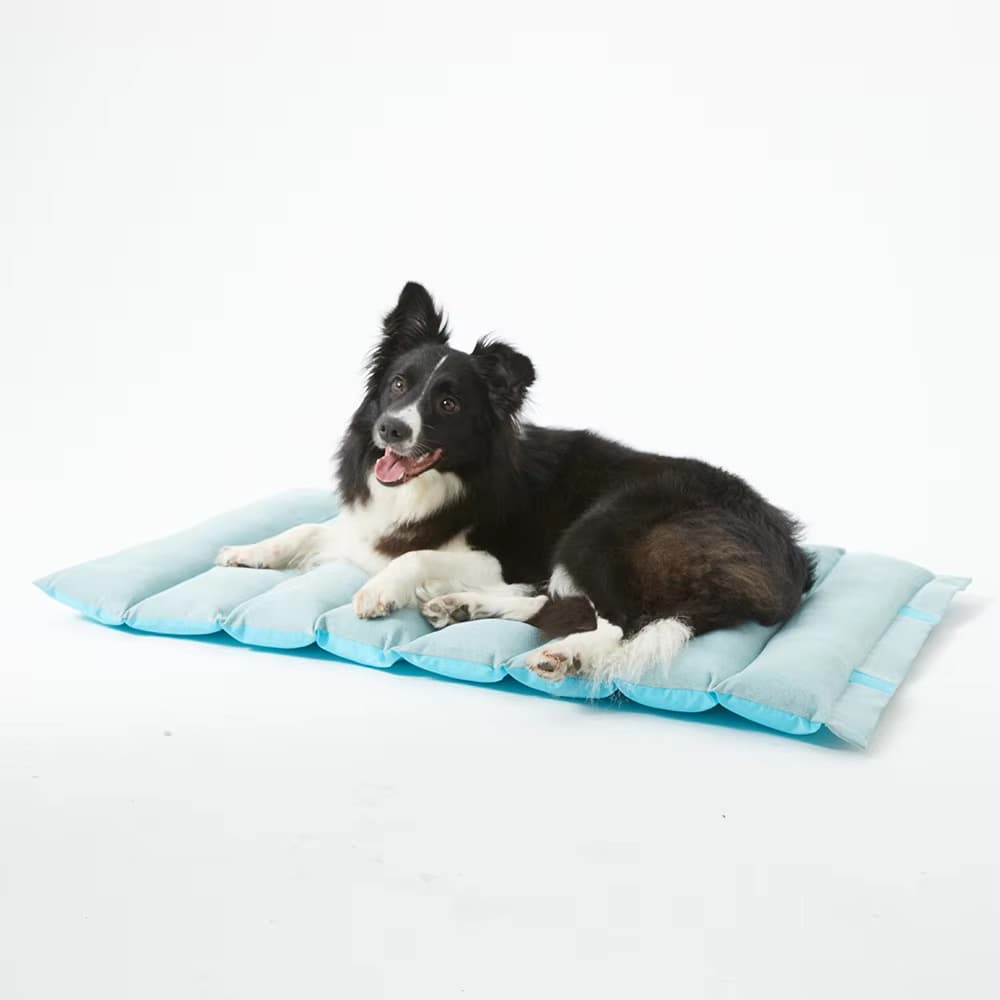 ペットマット ふんわりキルティング枕付き犬用休息マット