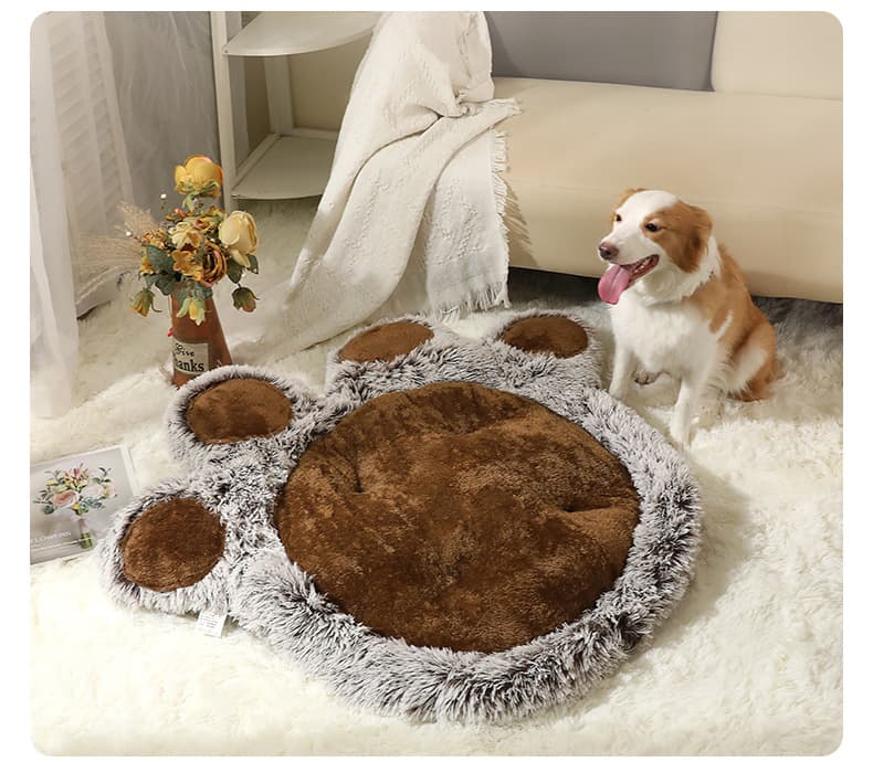 ペットマット 犬用 ふわもこ肉球マット