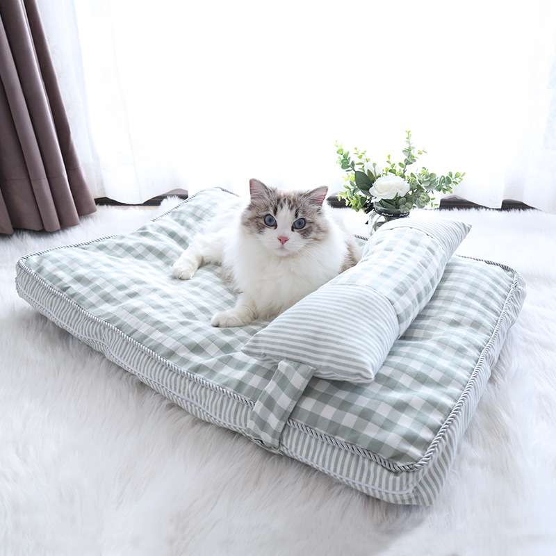ペットマット 猫用 ふわもこキャットクッションマット