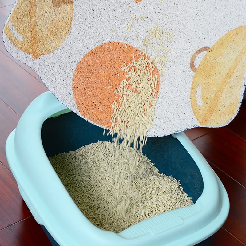 ペットマット 猫用 飛び散り防止トイレマット