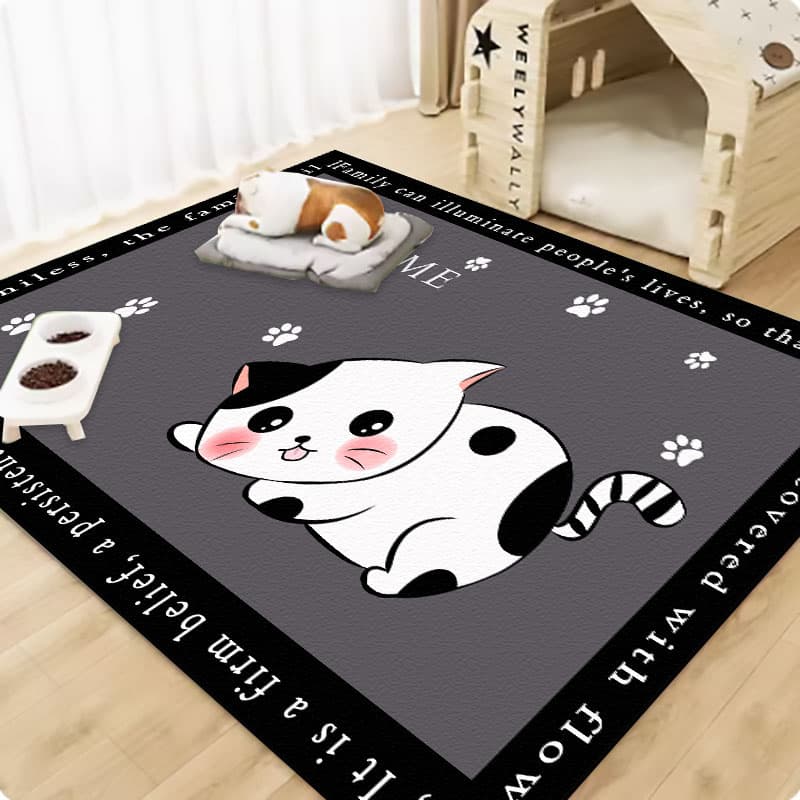 ペットマット 猫用 かわいい おうち キャットラグ