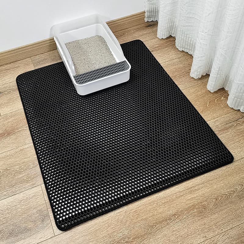ペットマット 猫用 快適ライフ凹凸トイレマット