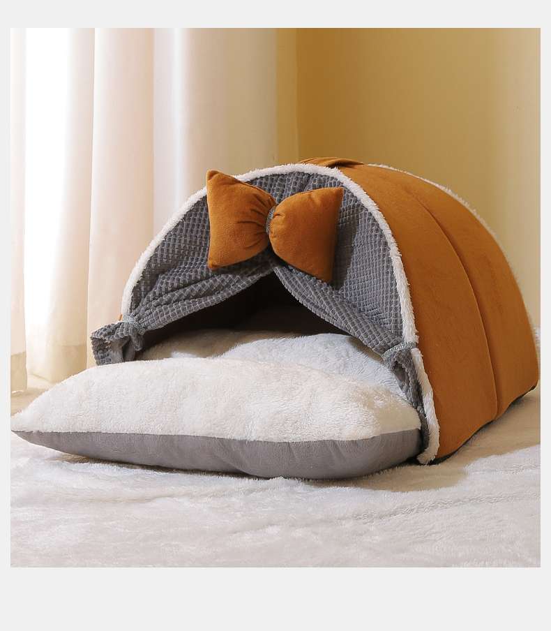ペットマット 猫用 もちもちテント型マット