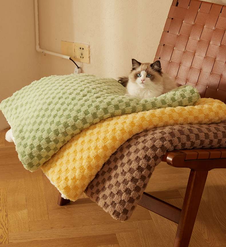 ペットマット 猫用 ふわもこ包みこみマット